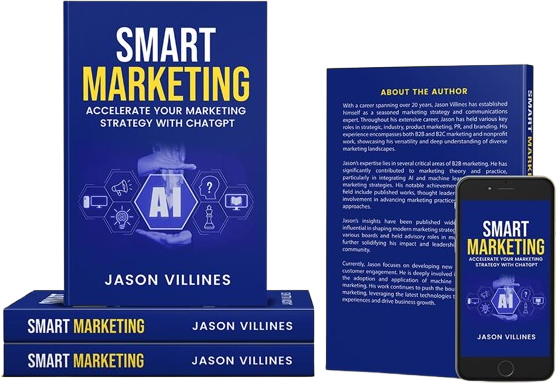 A book cover with the title smart marketing.